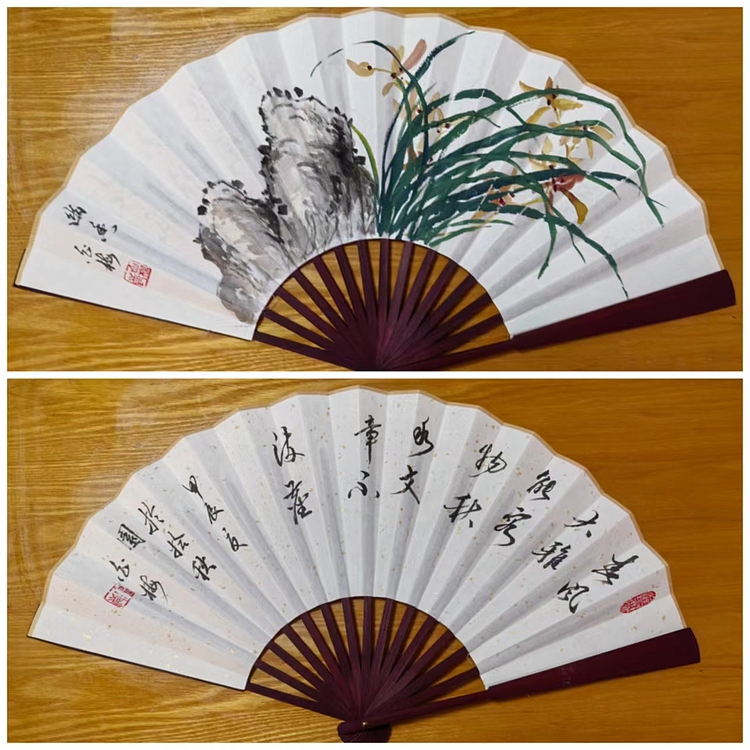 职业书画家 白雪 兰花