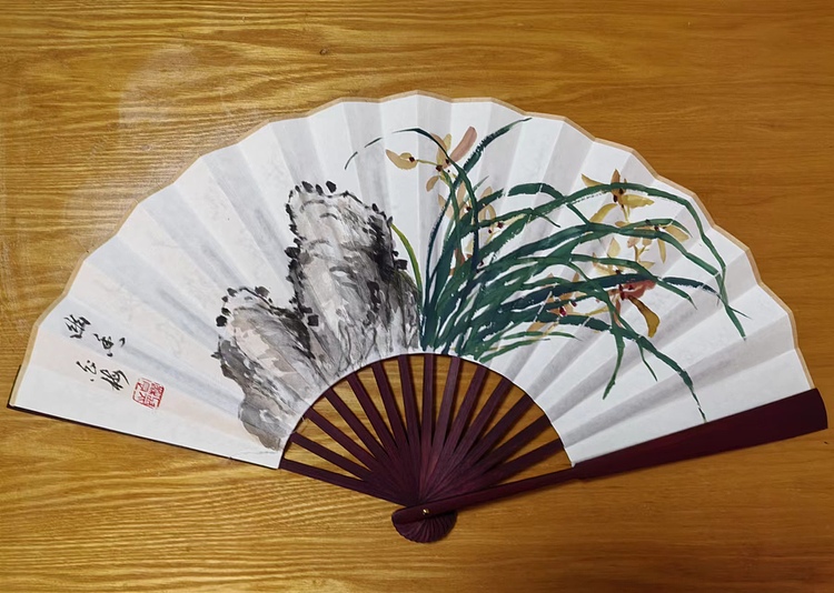 职业书画家 白雪 兰花