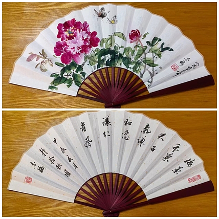 职业书画家 白雪 牡丹