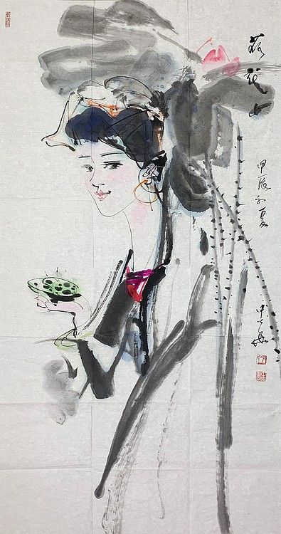中国美术家协会会员 陈中华（附合影）