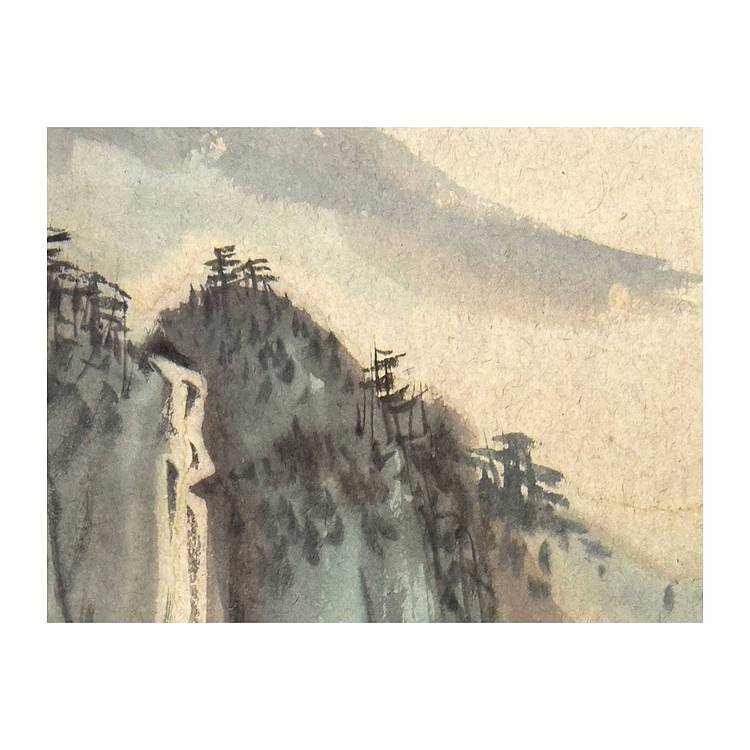 河北美协会员 张思俭《春到燕山》山水 67 45