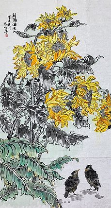 中国美术家协会会员 周秀芳（附合影）