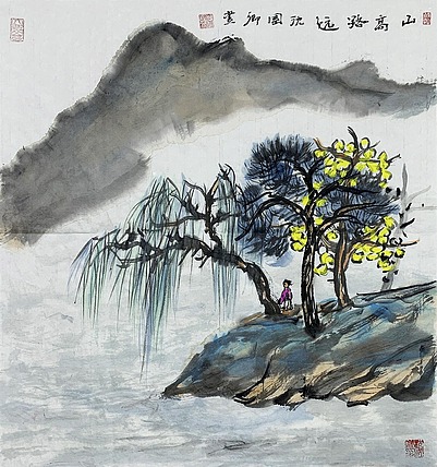 中国美术家协会会员 沈国卿（附合影）