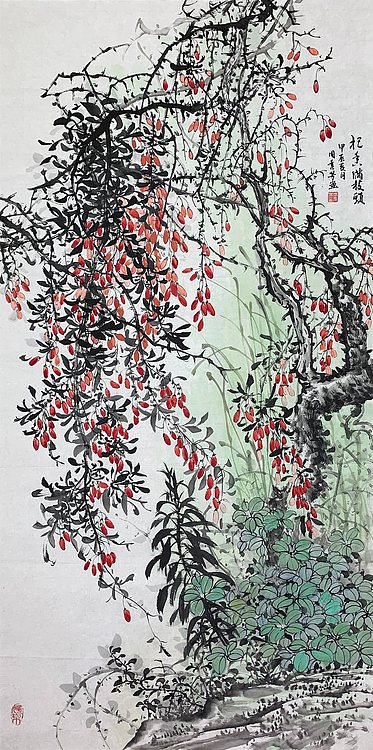 中国美术家协会会员 周秀芳（附合影）