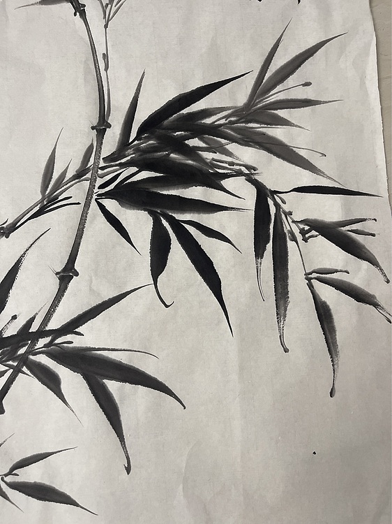 国家一级美术师 亚墨 清风玉节