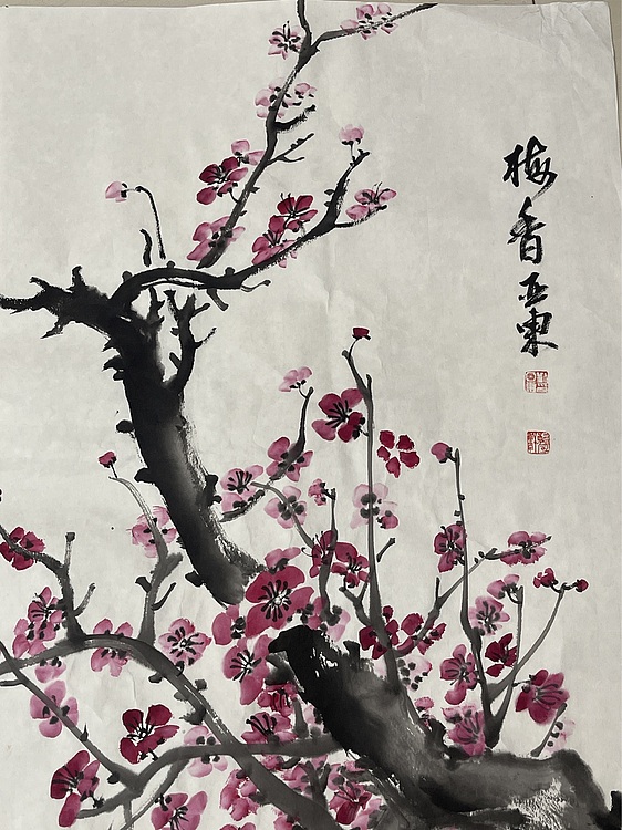 国家一级美术师 亚墨 梅香