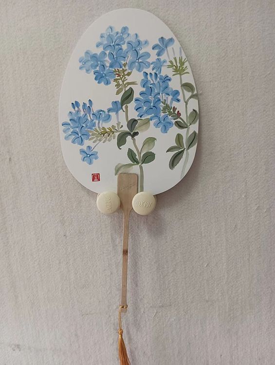 砚沐 得偿所愿扇子