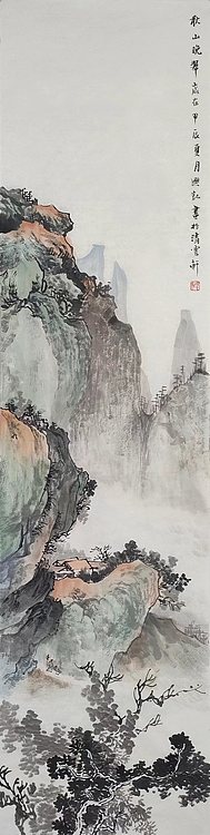 王兴凯 秋山晚翠
