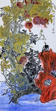 中国美术家协会会员 蒋玉平（附合影）