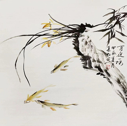 中国国画家协会理事 著名艺术家 谢长虹 精品国画作品