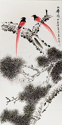 中国国画家协会理事 著名艺术家 谢长虹 精品国画作品