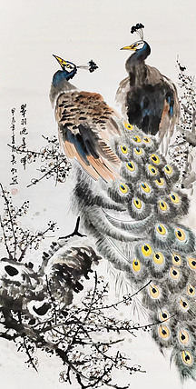 中国国画家协会理事 著名艺术家 谢长虹 精品国画作品