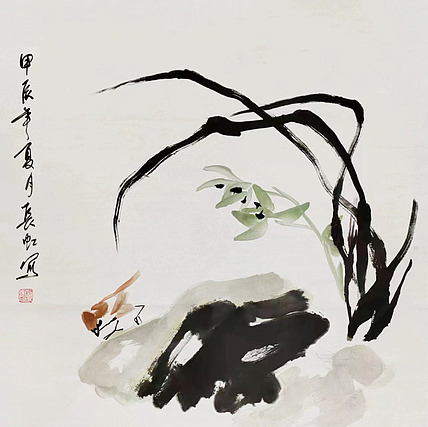 中国国画家协会理事 著名艺术家 谢长虹 精品国画作品