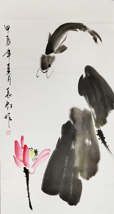 中国国画家协会理事 著名艺术家 谢长虹 精品国画作品