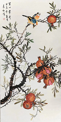 中国国画家协会理事 著名艺术家 谢长虹 精品国画作品