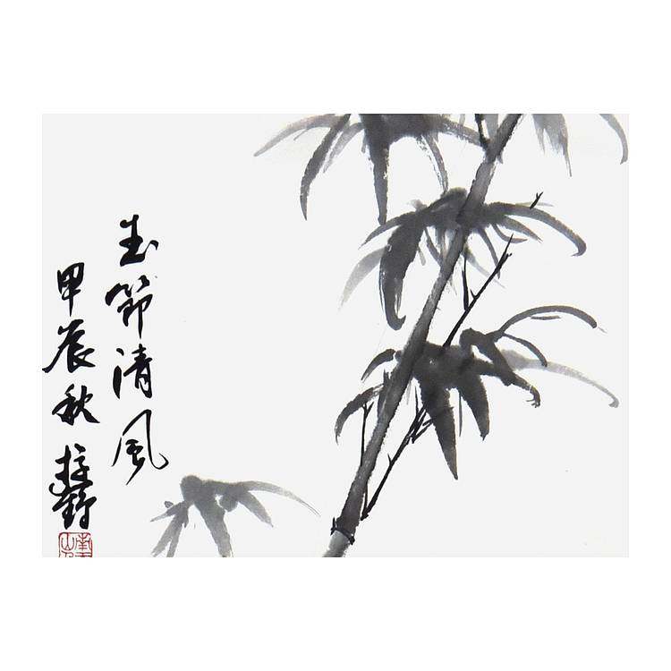 河北省美协、书协会员 游鹤《玉节清风》花鸟 70 35