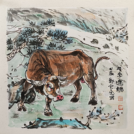 中国美术家协会会员 清华大学美术学院书画高研班执行导师 郑宏光