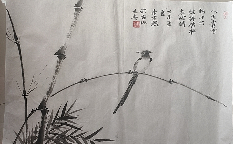 赵东方 人生贵有胸中竹