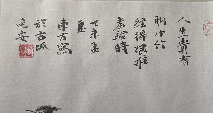 赵东方 人生贵有胸中竹