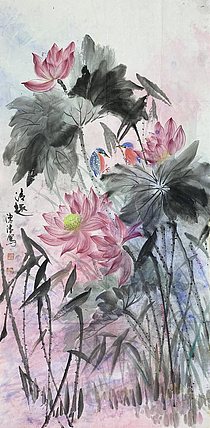 北京重彩画会会员 陈沫