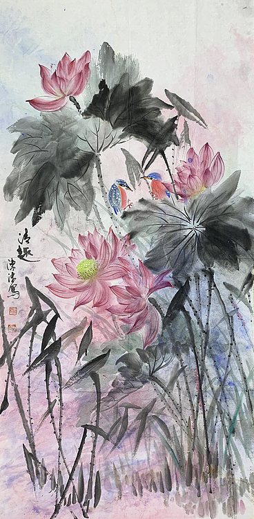 北京重彩画会会员 陈沫
