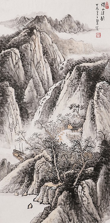 国家一级美术师 王朝才 精品山水