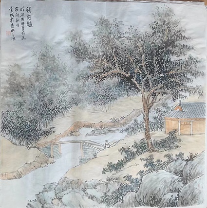 静翰墨缘 中国工艺美协会员 中国老年书画研究会员  董兰成