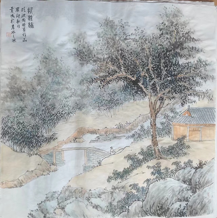 静翰墨缘 中国工艺美协会员 中国老年书画研究会员  董兰成