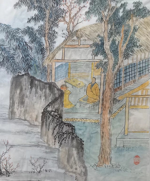 静翰墨缘 中国工艺美协会员 中国老年书画研究会员  董兰成