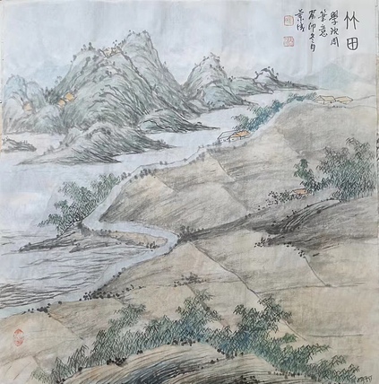 静翰墨缘 中国工艺美协会员  董兰成
