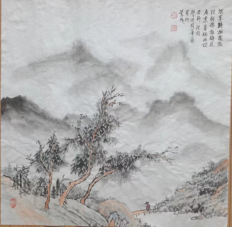 静翰墨缘 中国工艺美协会员  中国老年书画研究会员  董兰成