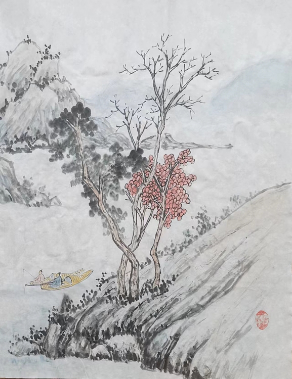 静翰墨缘 中国工艺美协会员  中国老年书画研究会员  董兰成