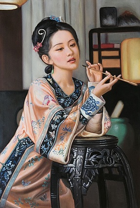 陈一茗 抽烟的女人