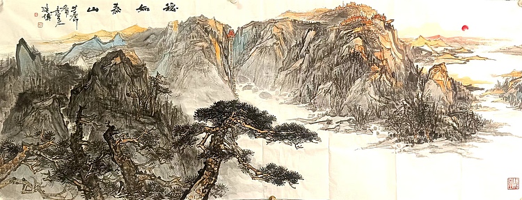 土堂主人 稳如泰山,泰山