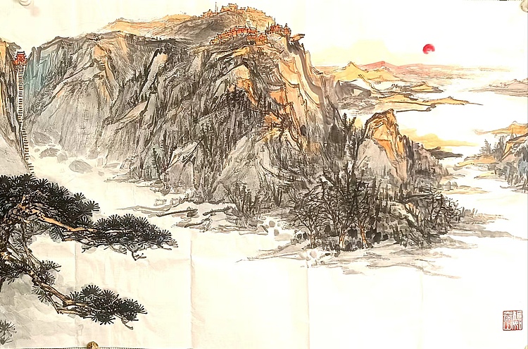 土堂主人 稳如泰山,泰山