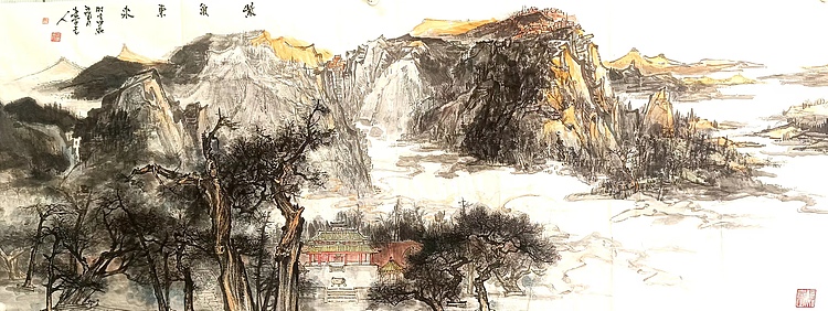 土堂主人 紫气东来，泰山