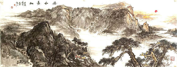 土堂主人 稳如泰山,泰山,六尺