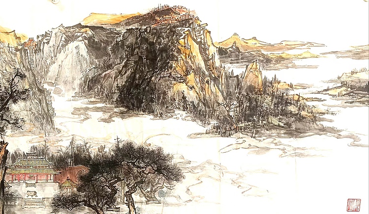 土堂主人 紫气东来，泰山