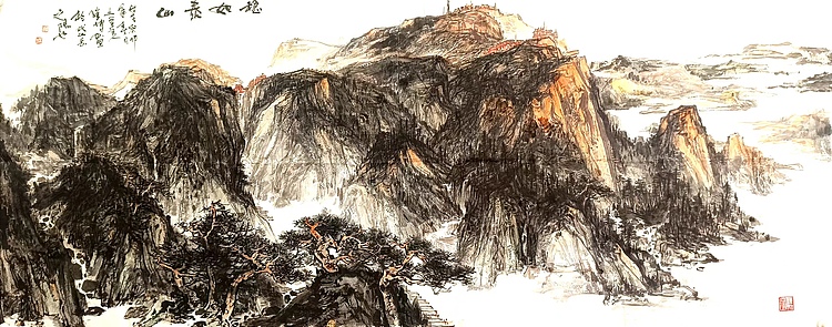 土堂主人 稳如泰山，  泰山