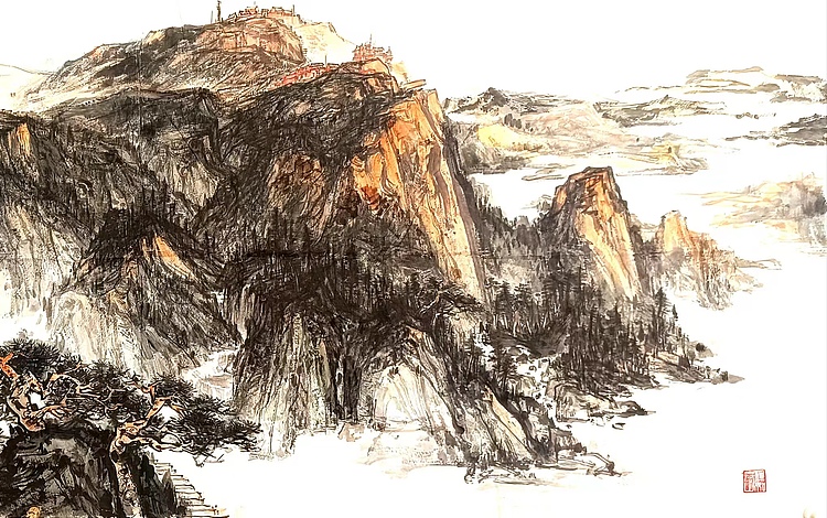 土堂主人 稳如泰山，  泰山