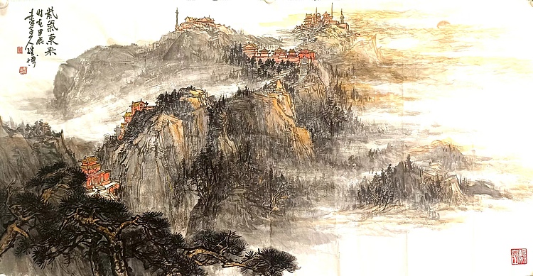土堂主人 紫气东来，泰山