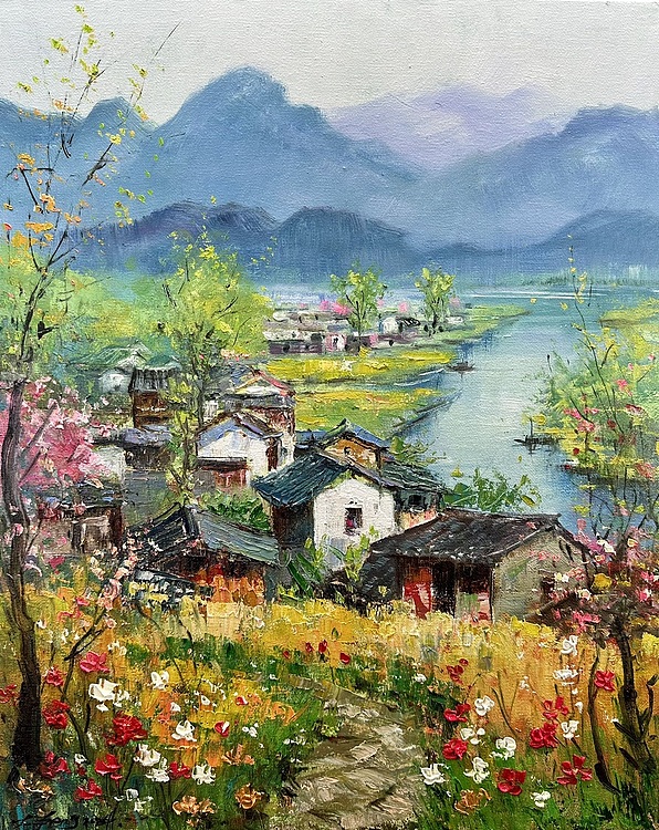 梁峰 秀丽乡村