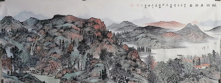 曹玉宝 辽宁山水画家曹玉宝原创山水画