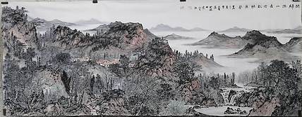 曹玉宝 辽宁山水画家曹玉宝原创山水