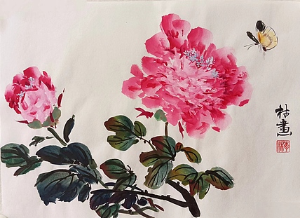 砚沐 牡丹