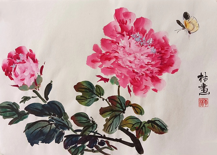 砚沐 牡丹