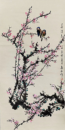 中国国画家协会理事 著名艺术家 谢长虹 精品国画作品