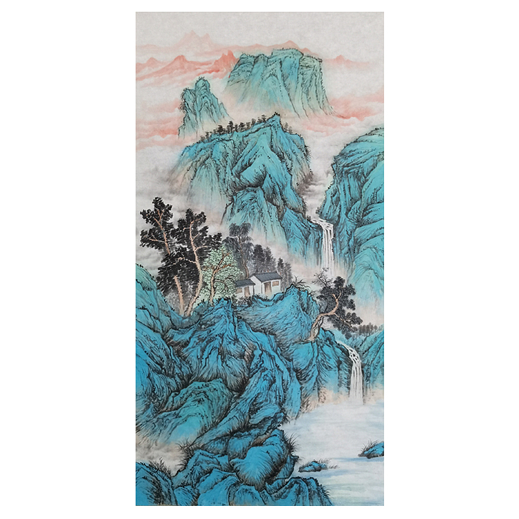 刘辉 云山清远图