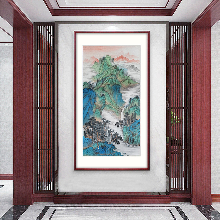 刘辉 烟云叠嶂图