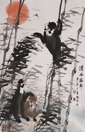 书香世家 北京荣宝斋画院画家 徐思文 国画